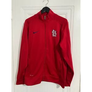 St. Louis Cardinals Nike Dri-Fit Full-Zip Sweatshirt Size M